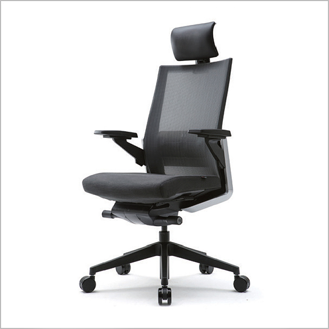 EX21-HAZ - Meshback Fabric Seat High Back