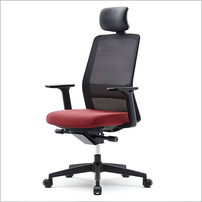 VT-MDAU - High Meshback Fabric Seat