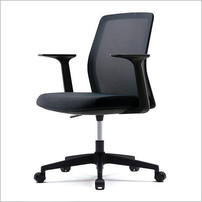 VTN-FU - Meshback Fabric Seat Visitor