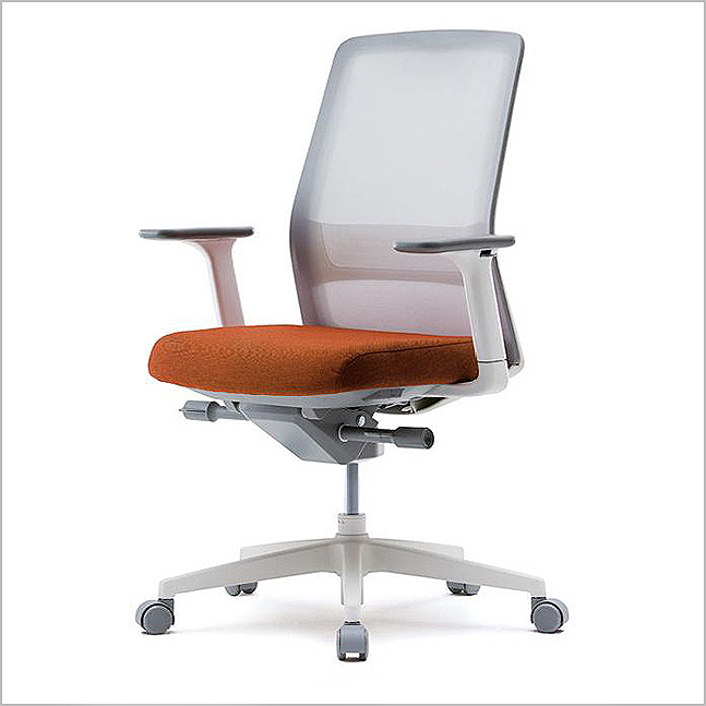 VT-MLDAU  - Mid Meshback Fabric Seat