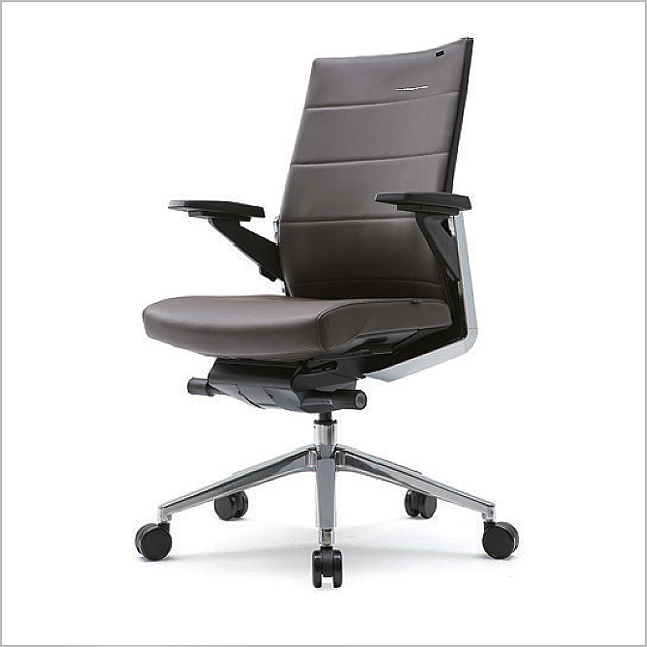 EX21-EZ - Full Leather Mid Back